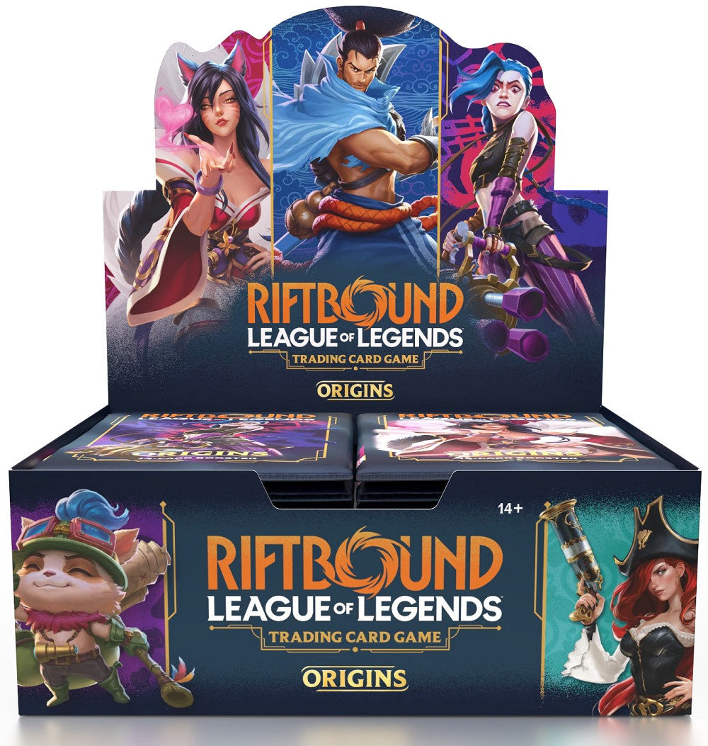 Riftbound League Of Legends TCG Origins Booster Display (EN)
