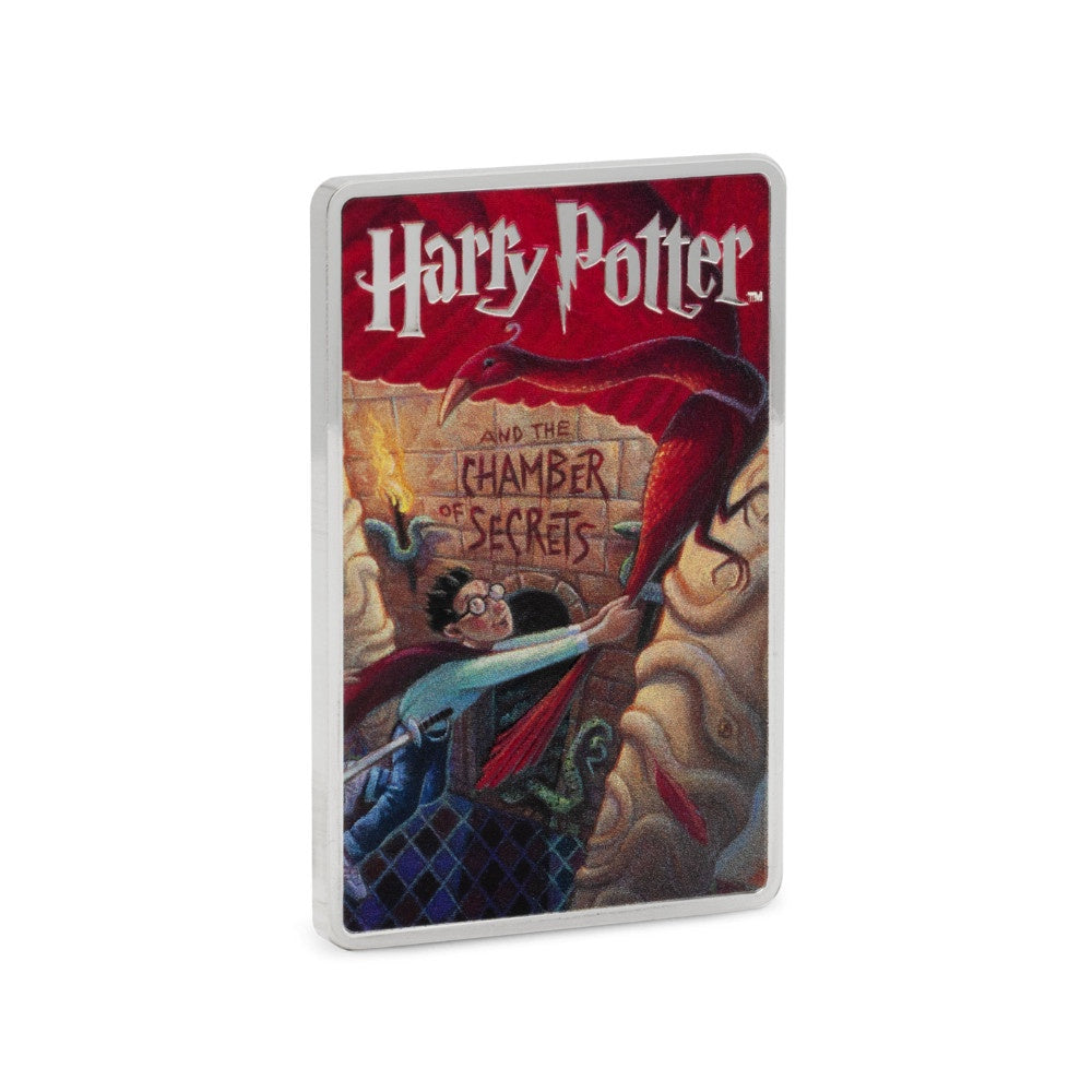 AGORO Harry Potter Book Covers Harry Potter & the Chamber of Secrets 2oz Silver