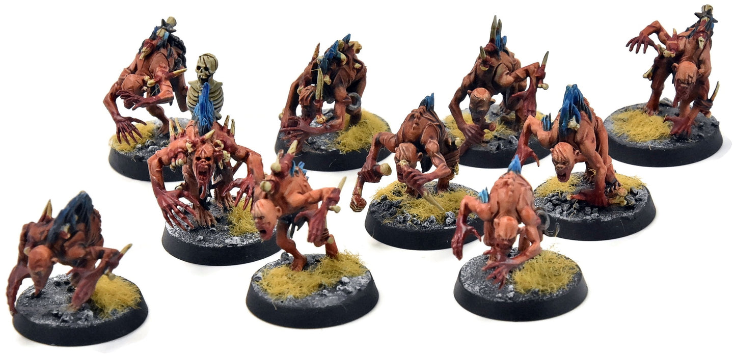 FLESH-EATER COURTS 10 Crypt Ghouls #4 WELL PAINTED Sigmar