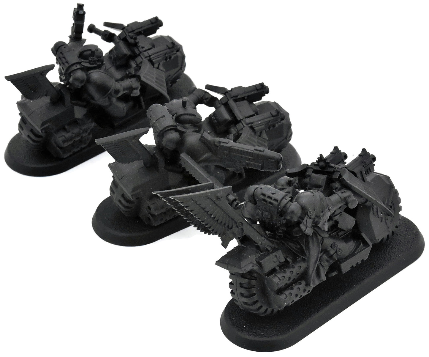DARK ANGELS 3 Ravenwing Bike Squadron #8 Warhammer 40K