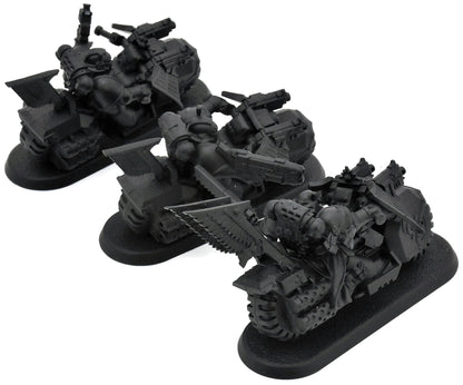 DARK ANGELS 3 Ravenwing Bike Squadron #8 Warhammer 40K