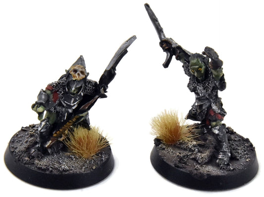 LORD OF THE RINGS Moria Captain And Shaman #1 WELL PAINTED finecast LOTR