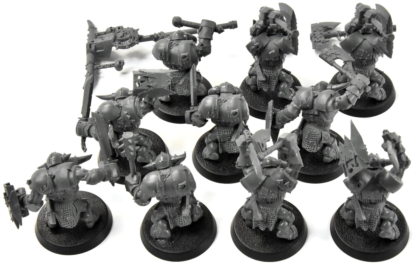 ORRUK WARCLANS 10 Ardboyz #1 Old Sculpt Warhammer Sigmar