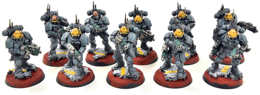 SPACE MARINES 10 Infiltrators #1 WELL PAINTED Warhammer 40K 0382