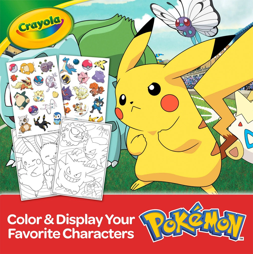 Crayola - Mallette artistique Pokémon