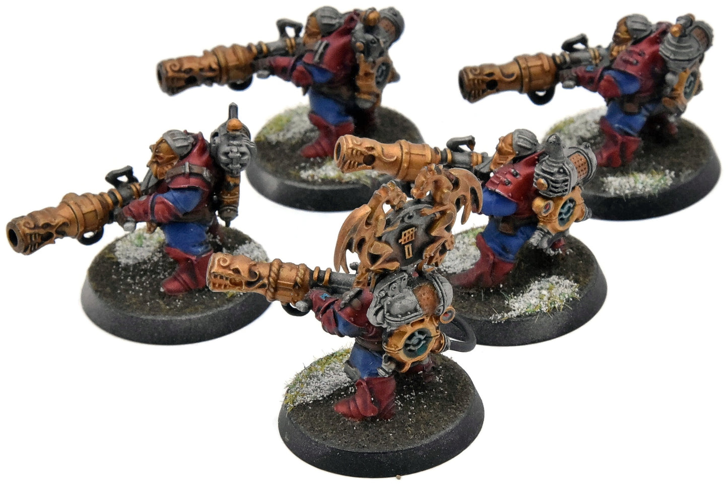 KHARADRON OVERLORDS 5 Grundstok Thunderers #1 WELL PAINTED Warhammer Sigmar