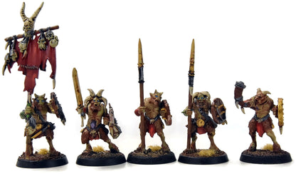 BEAST OF CHAOS 10 Ungors #2 WELL PAINTED Sigmar