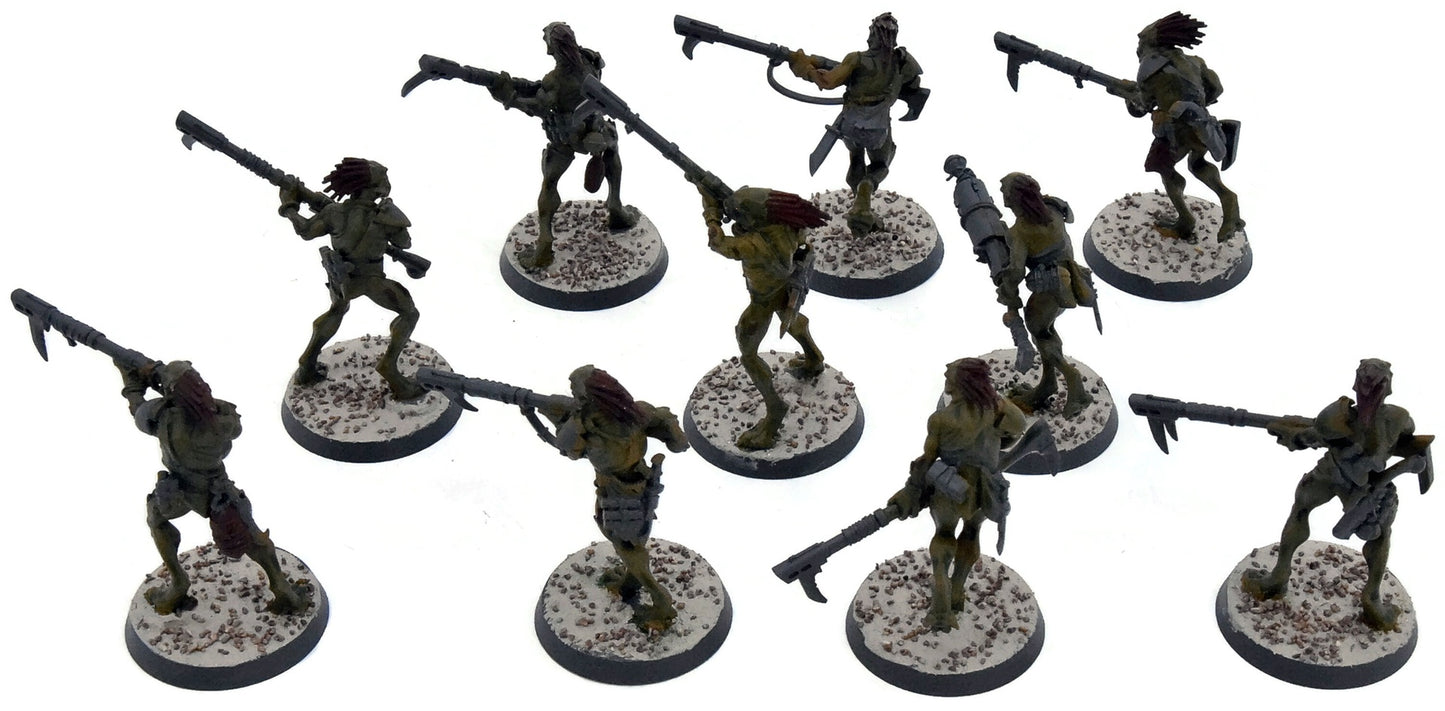TAU EMPIRE 10 Kroot Carnivores #2 Warhammer 40K