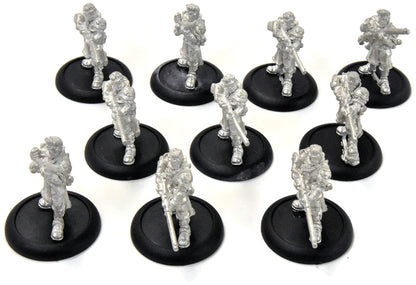 WARMACHINE Cygnar 10 Long Gunner Infantry #1 METAL