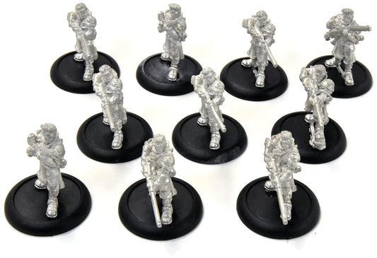 WARMACHINE Cygnar 10 Long Gunner Infantry #1 METAL