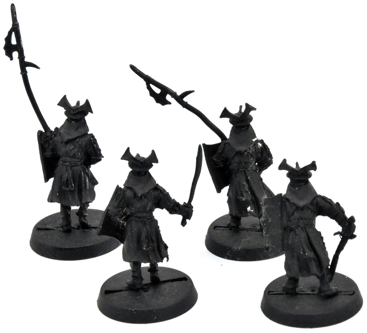 MIDDLE-EARTH 4 Easterling Warriors #4 METAL LOTR Easterlings