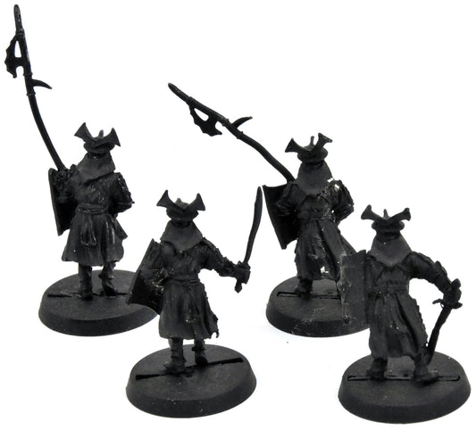 MIDDLE-EARTH 4 Easterling Warriors #4 METAL LOTR Easterlings