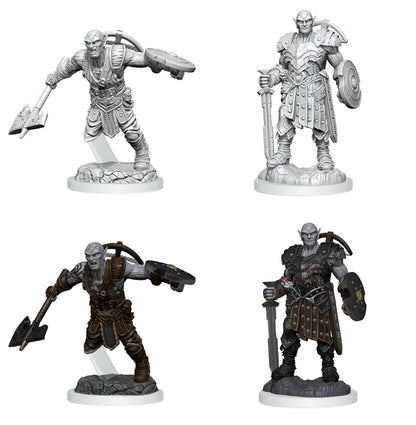 D&d Unpainted Minis Wv20 Earth Genasi Fighter