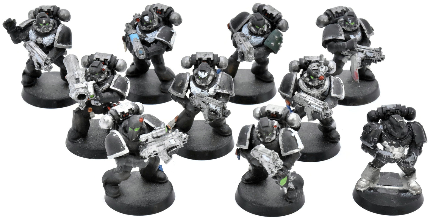 DARK ANGELS 10 Tactical Marines #1 Warhammer 40K 2482