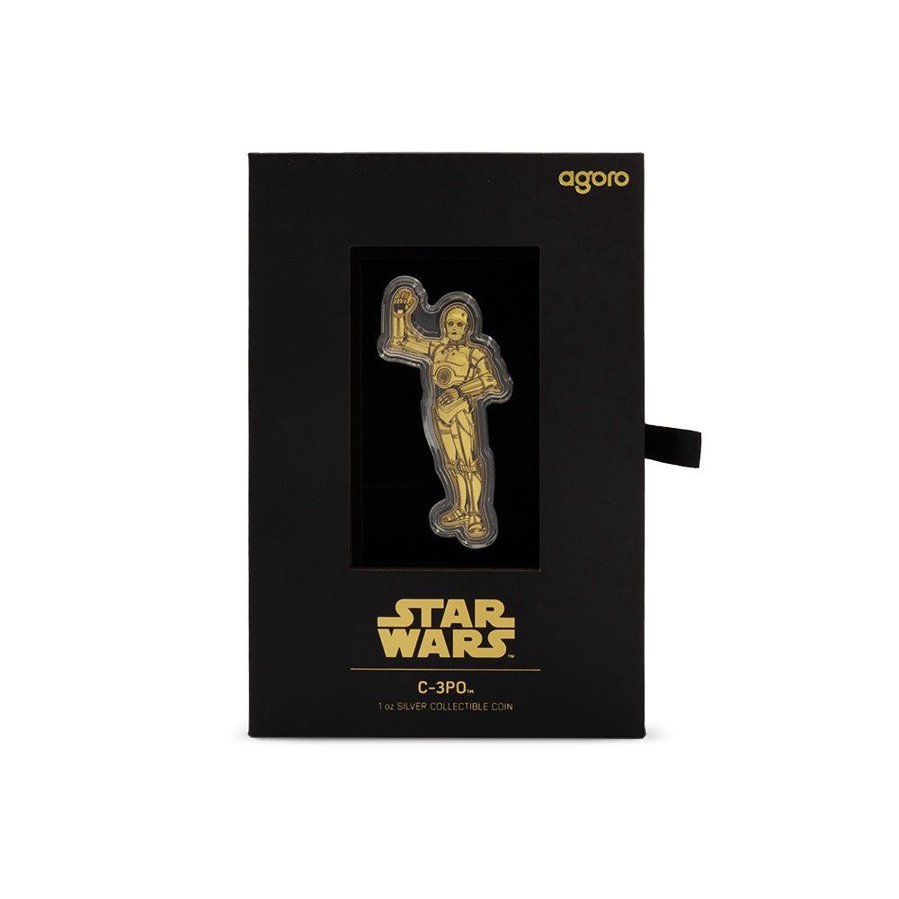 Star Wars™ C-3PO™ Coin 1oz Silver Collectible Coin