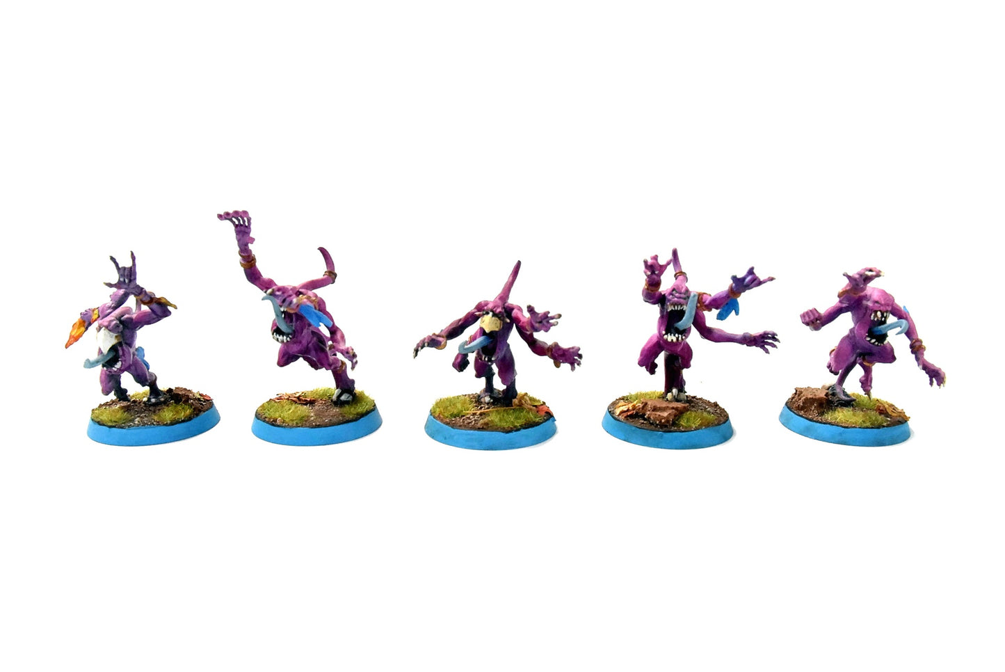 THOUSAND SONS 10 Pink Horrors #3 PRO PAINTED Warhammer 40K