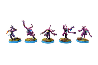 THOUSAND SONS 10 Pink Horrors #3 PRO PAINTED Warhammer 40K
