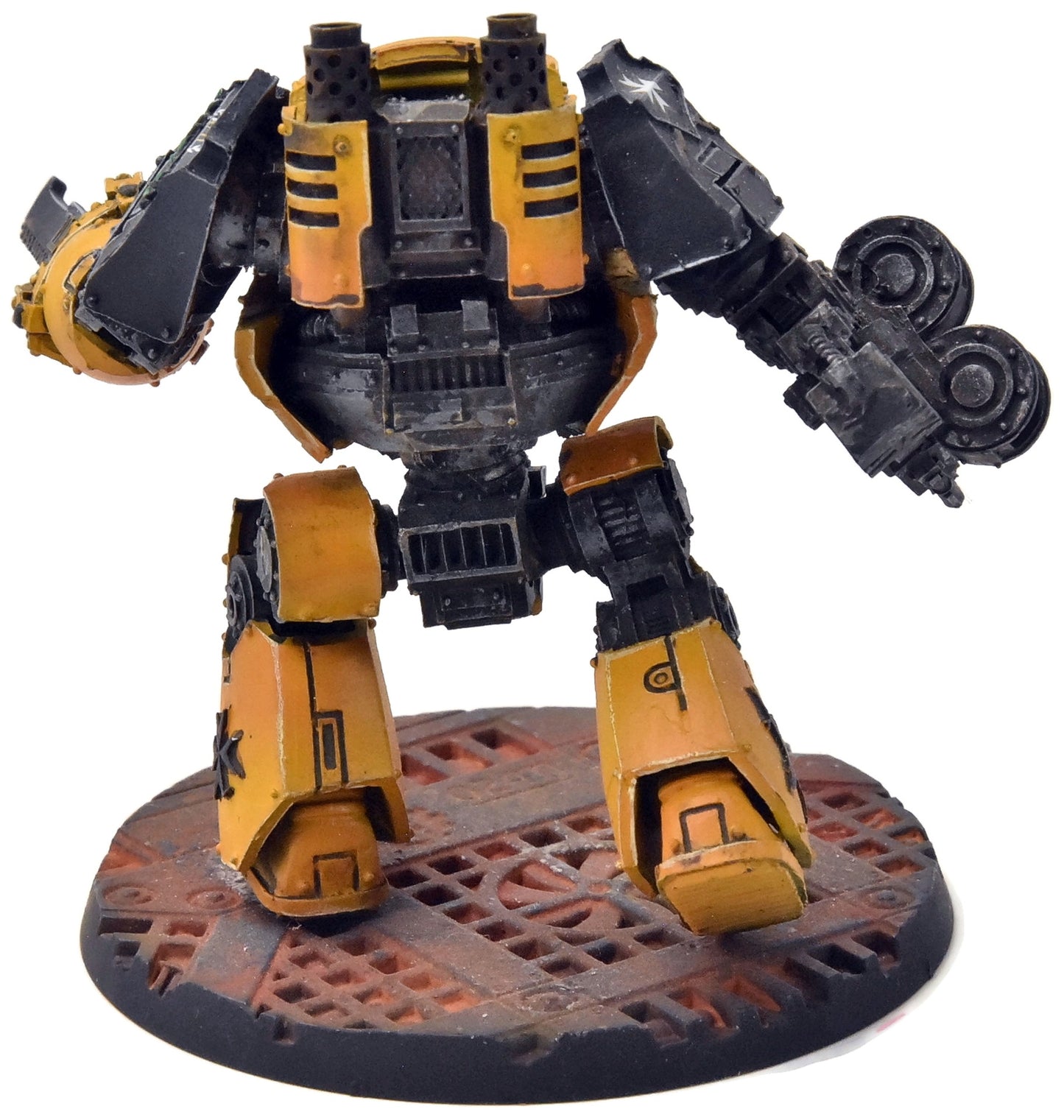 IMPERIAL FISTS Contemptor Dreadnought #2 PRO PAINTED Warhammer 40K