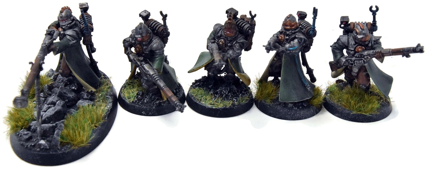 ADEPTUS MECHANICUS 9 Skitarii Rangers #1 WELL PAINTED Warhammer 40K