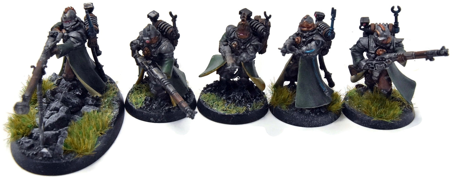 ADEPTUS MECHANICUS 9 Skitarii Rangers #1 WELL PAINTED Warhammer 40K