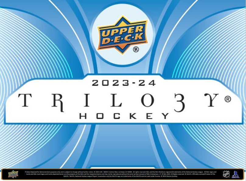 Upper Deck Trilogy Hockey 23/24 Hobby Box