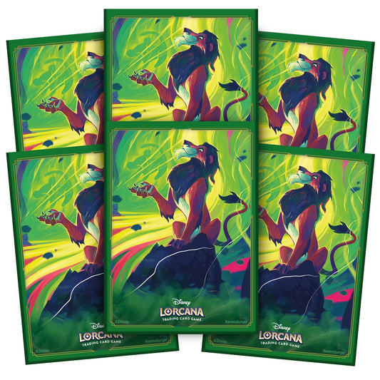 Disney Lorcana Card Sleeve Set 6 Scar