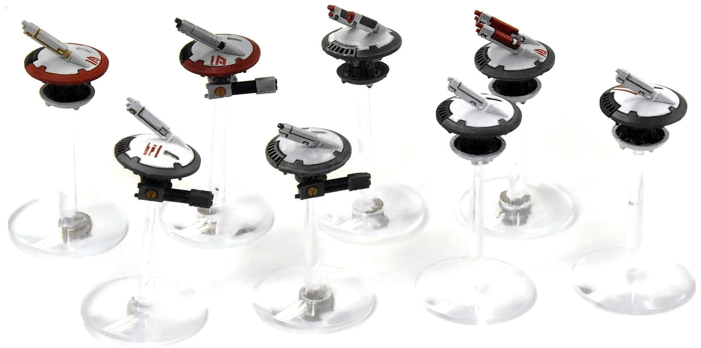 TAU EMPIRE 8 Drone #2 PRO PAINTED Warhammer 40K