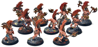 FYRESLAYERS 10 Vulkite Berzerkers #1 WELL PAINTED Sigmar