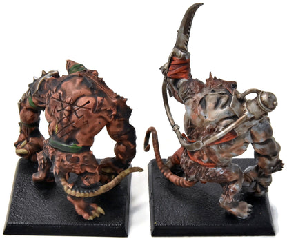 SKAVEN 2 Rat Ogres #4 island of blood Warhammer Fantasy
