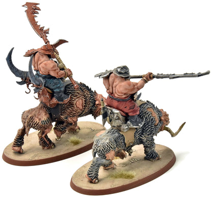 OGOR MAWTRIBES 2 Mournfang Cavalry #1 PRO PAINTED Sigmar