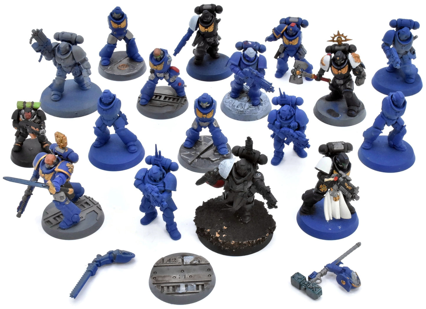 SPACE MARINES 17 Space Marines Loose Models #3 Warhammer 40K