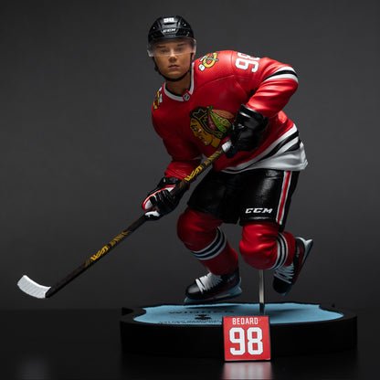 NHL 1 -6th Resin Statue - Connor Bedard (Chicago Blackhawks)