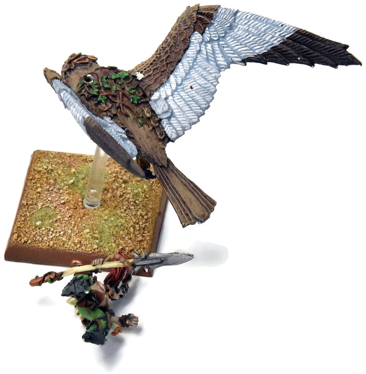 WOOD ELVES Warhawk Rider #4 PRO PAINTED METAL Warhammer Fantasy
