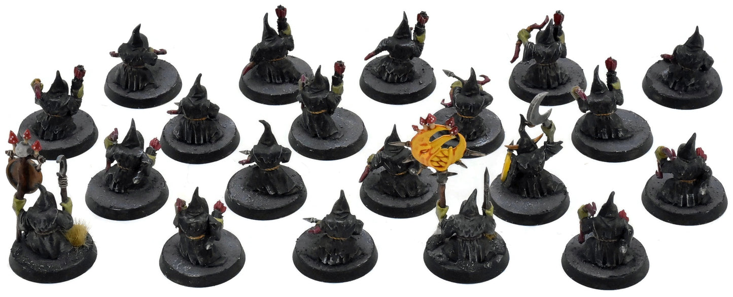 GLOOMSPITE GITZ 20 Shootas #1 WELL PAINTED Warhammer Sigmar