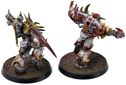 CHAOS SPACE MARINES 2 Greater Possessed #1 WELL PAINTED Warhammer 40K