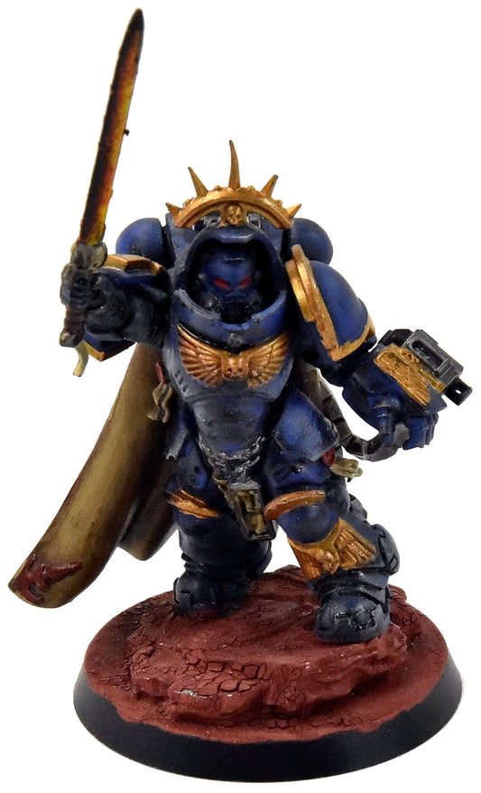 SPACE MARINES Captain In Gravis Armour #1 old sculpt Warhammer 40K