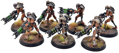 NECRONS 7 Warriors #7 WELL PAINTED Warhammer 40K