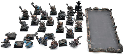 DWARFS 20 Dwarf Warriors With 2 Handed Axes #2 Warhammer Fantasy