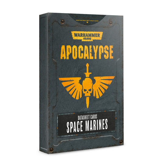 Apocalypse Space Marines Datasheet Cards