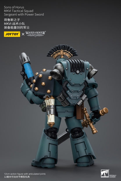 MKVI Tactical Squad Sergeant with Power Sword Sons of Horus Joy Toy