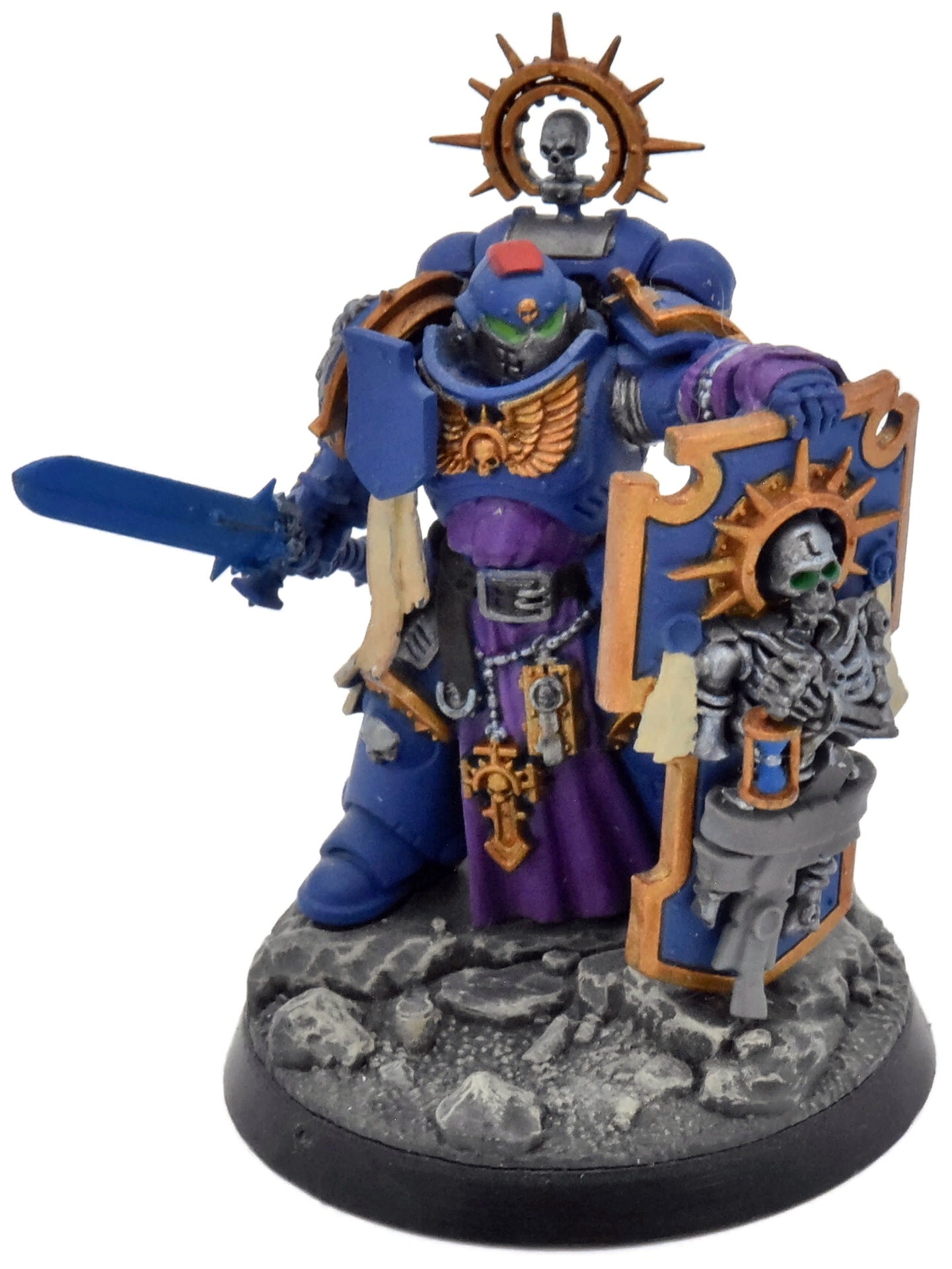 SPACE MARINES Captain With Relic Shield 1 Warhammer 40K 1574 Kingdom SPACE MARINES Captain With Relic Shield 1 Warhammer 40K 1574 Kingdom