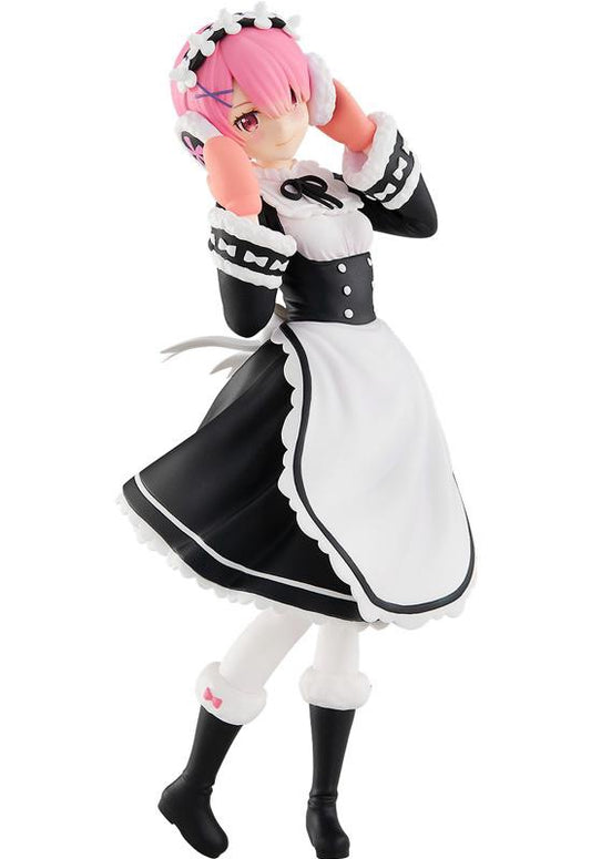 Good Smile Company Re -ZERO -Starting Life in Another World- Series Pop Up Parade Ram Ice Season Ver. Figure