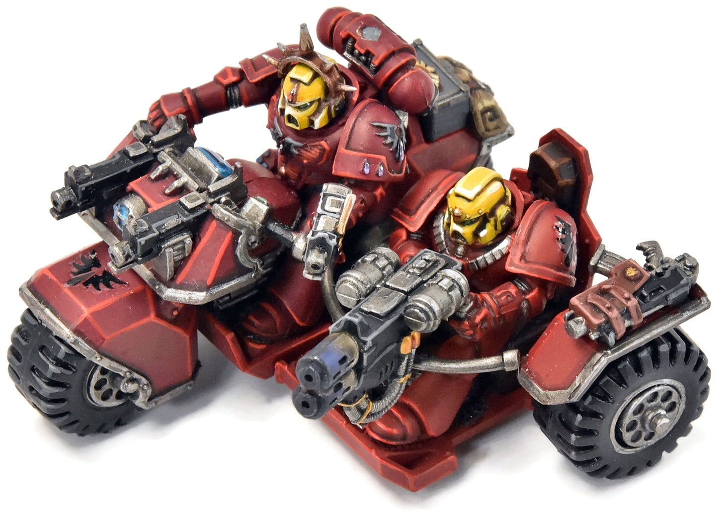 BLOOD ANGELS Attack bike #8 WELL PAINTED Warhammer 40K