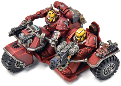BLOOD ANGELS Attack bike #8 WELL PAINTED Warhammer 40K