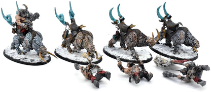 STORMCAST ETERNALS 4 Mournfang Pack #1 WELL PAINTED Warhammer Sigmar