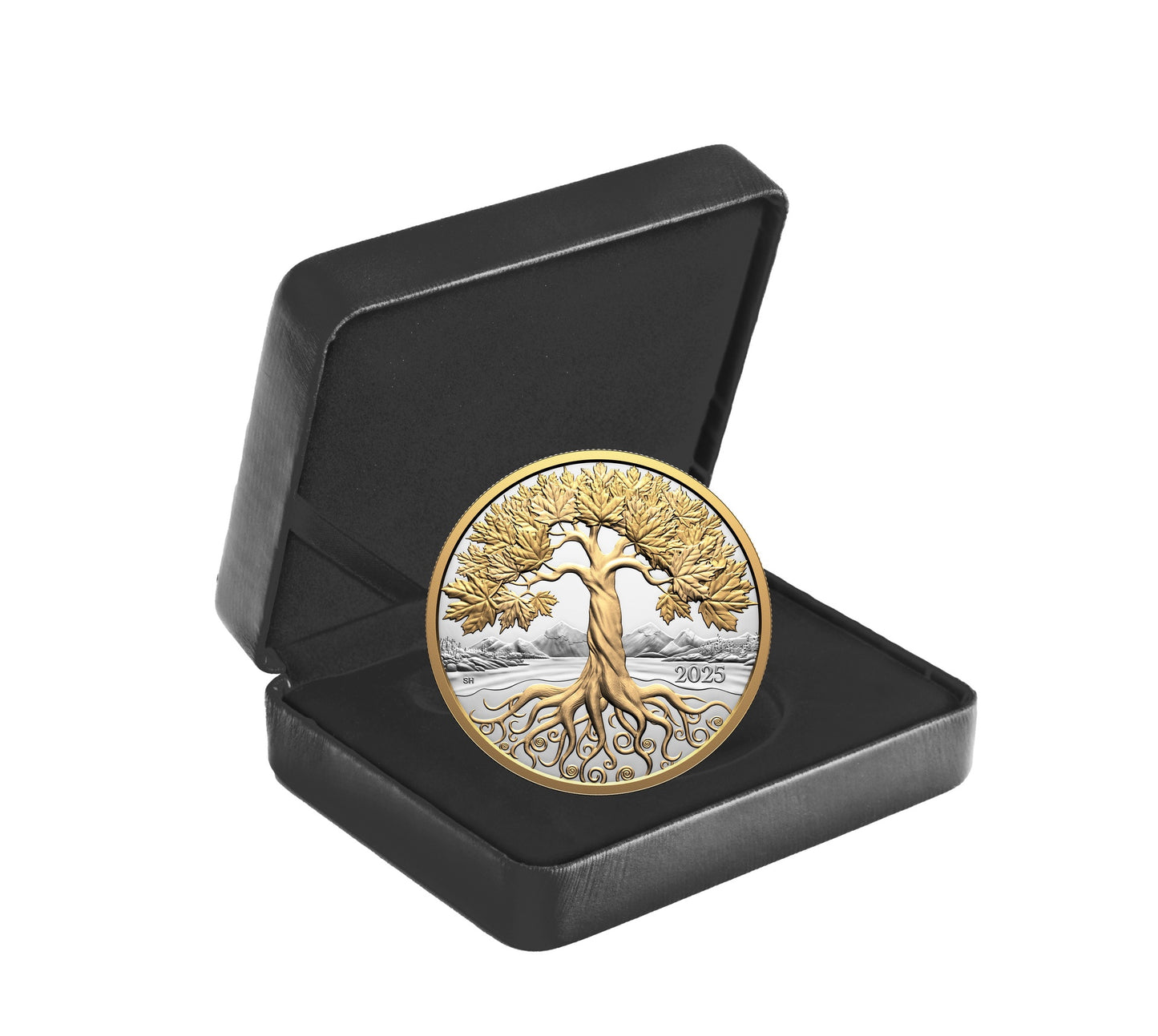 $50 5 oz Fine Silver Coin - Maple Tree Of Life 2025 (250584)