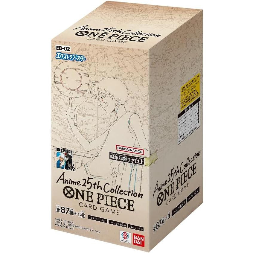 One Piece EB-02 Anime 25th collection Extra Booster Box (JP)