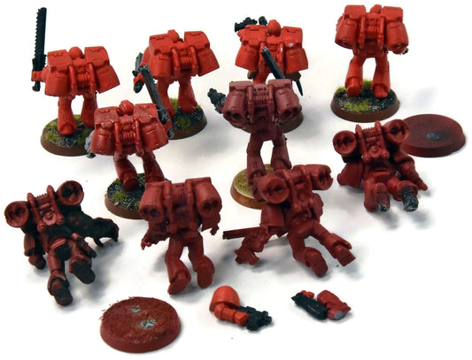 SPACE MARINES 10 Assault Marines #2 Warhammer 40K Incomplete