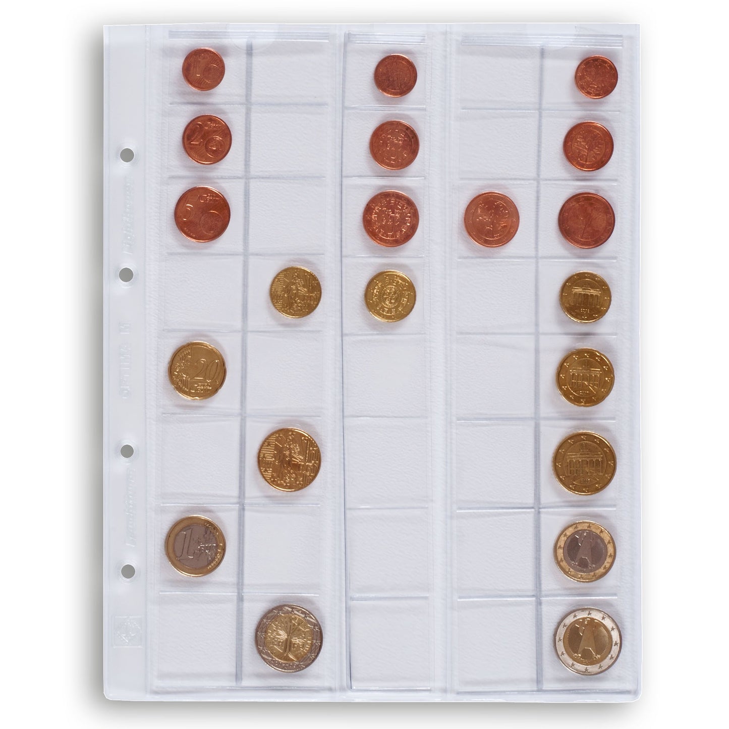 Optima Coin Sheets Euro-Set (M40)