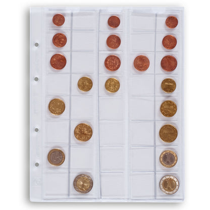 Optima Coin Sheets Euro-Set (M40)